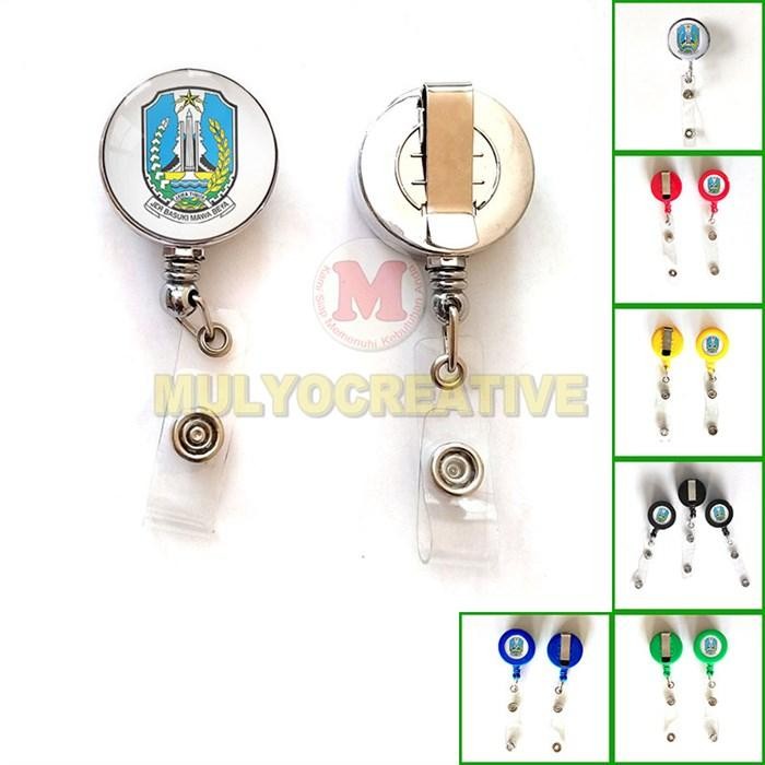 

ID Card Yoyo Jatim Gantungan Murah ID Card Holder Logo Jawa Timur PREMIUM