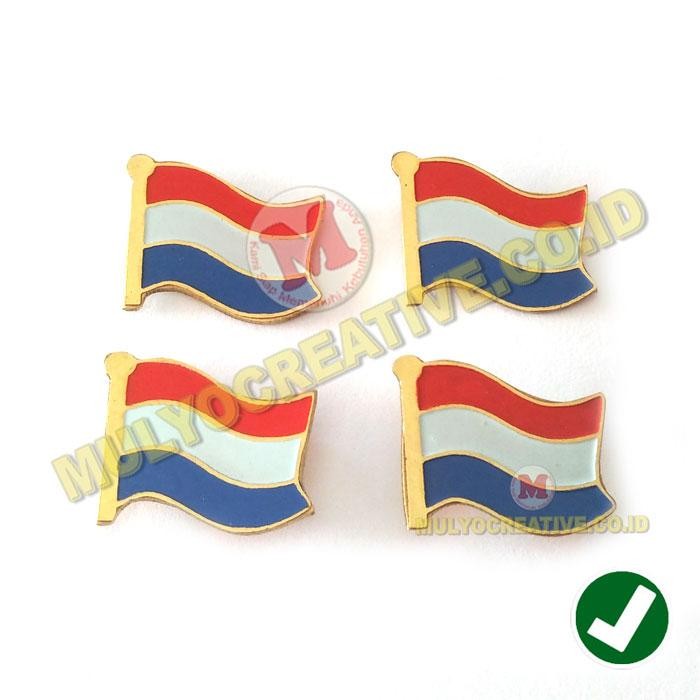 

Pin Flag Negara Belanda Pin Bendera Belanda Flag Pin Belanda Murah PREMIUM