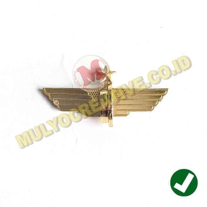 

Wing Masinis Tingkat Muda Lencana Wing Jabatan Masinis Bintang 1 PREMIUM