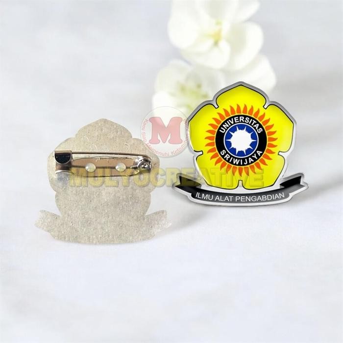 

Pin UNSRI Lencana Pin Logo Universitas Sriwijaya PREMIUM