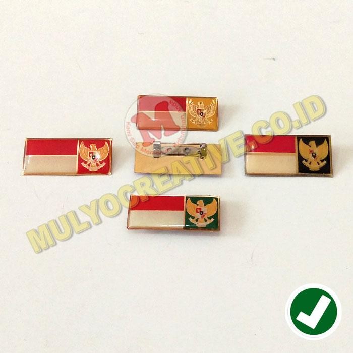 Lencana Pin Paskibra Bendera Merah Putih Garuda MPG - Lencana Paskibra PREMIUM