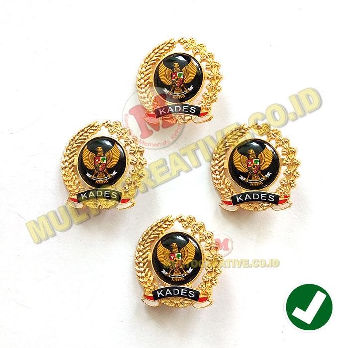

Lencana Kades Garuda Padi Dan Kapas Pin Kades Pengait Magnet Murah PREMIUM