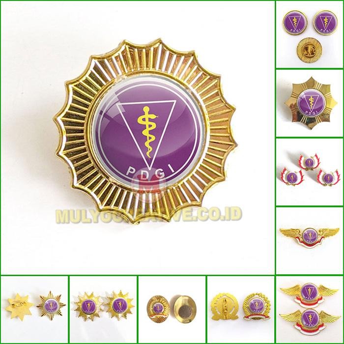 

Bros PDGI Pin Logo Persatuan Dokter Gigi Indonesia Bahan Logam PREMIUM