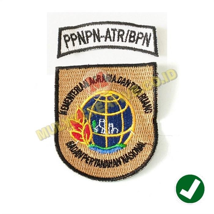 

Patch Logo Bordir Kementerian Agraria dan Tata Ruang ATR/BPN PREMIUM