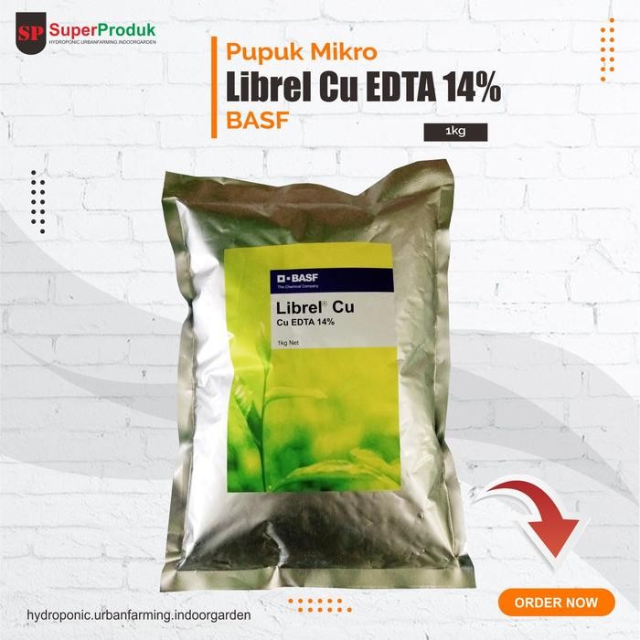 Pupuk Mikro Librel Cu Edta 14% Basf 1kg