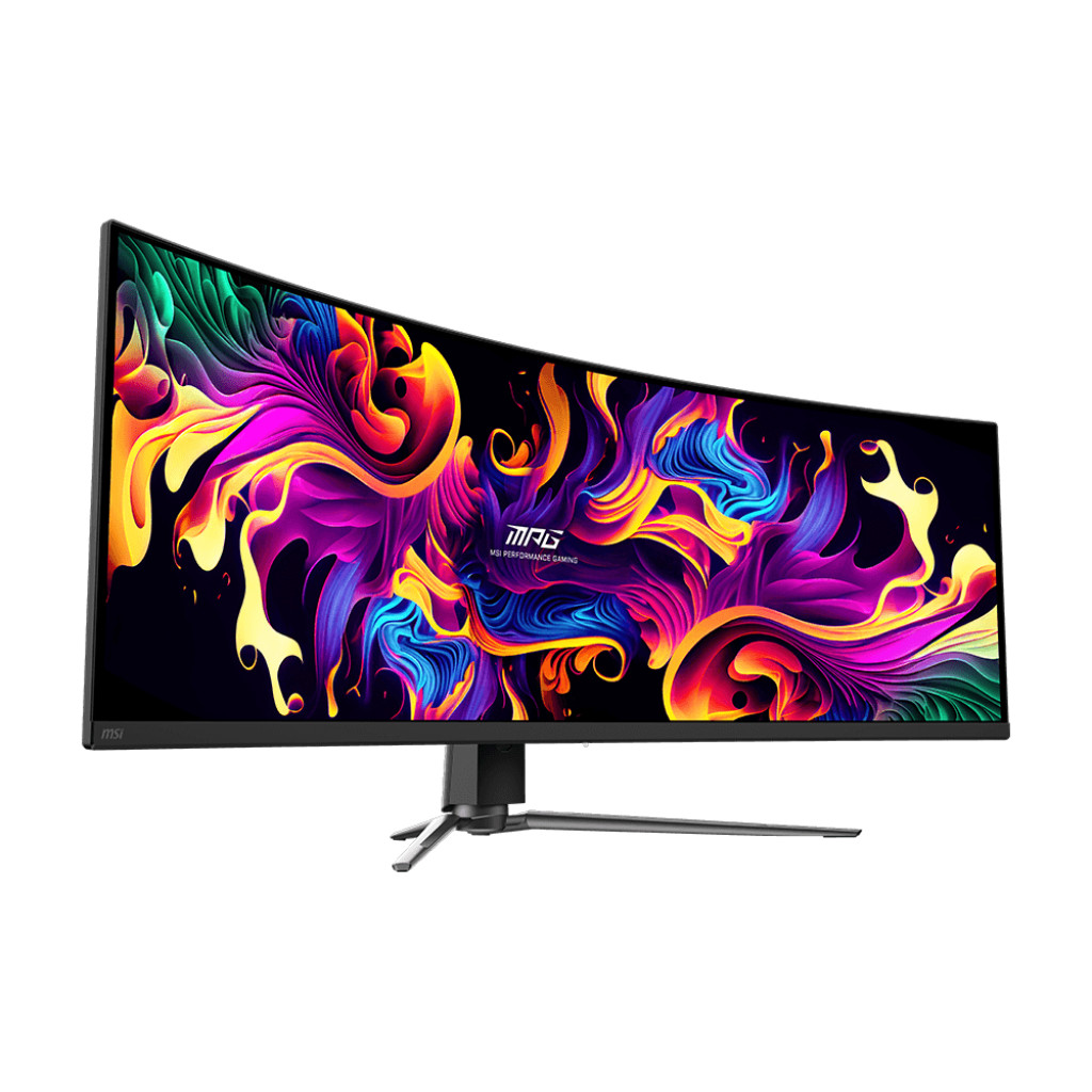 MSI MPG 491CQP QD OLED CURVED Monitor 49 Inch 1800R DQHD (5120 x 1440) refresh rate 144Hz