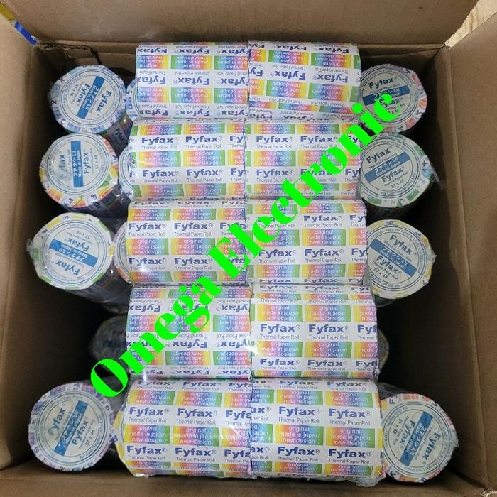 

Fyfax Kertas Kasir Thermal / Thermal Paper Roll 58X48 58Mm X 48Mm