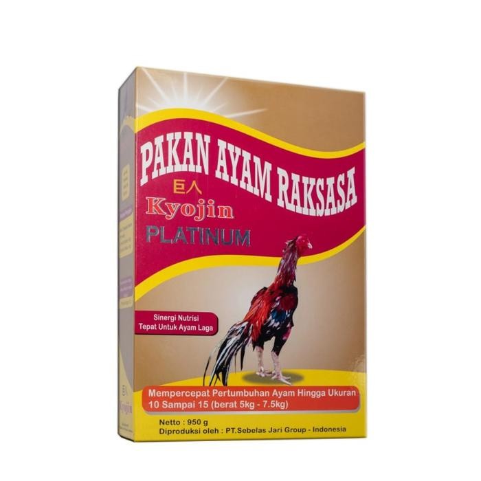 KYOJIN PLATINUM 950GR PAKAN AYAM RAKSASA MEMPERCEPAT PERTUMBUHAN AYAM