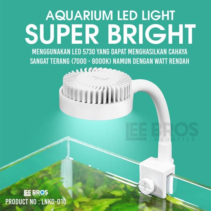 LAMPU LED AQUARIUM / LAMPU AKUARIUM / LAMPU AQUASCAPE JEPIT