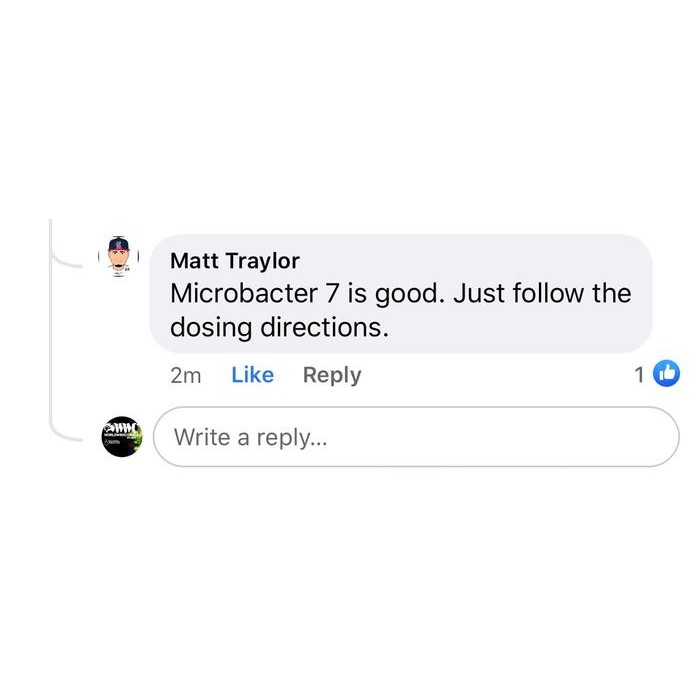 BRIGHTWELL MICROBACTER7 (MB7) 125ML (BAKTERI KOMPLIT)