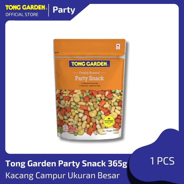 

Ready Tong Garden Party Snack 365 Gr - Kacang Campur Ukuran Besar