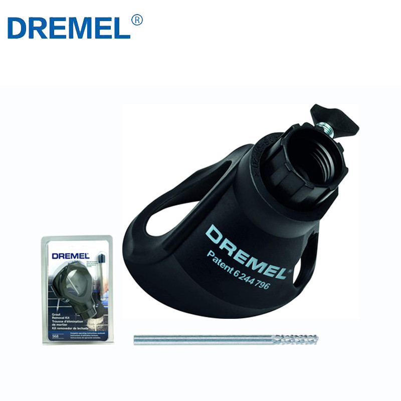 Dremel 568 Wall Floor Gap Grout Removal Bit Kit Rotary Tool Accessories Set Fit for Dremel 100/200/3