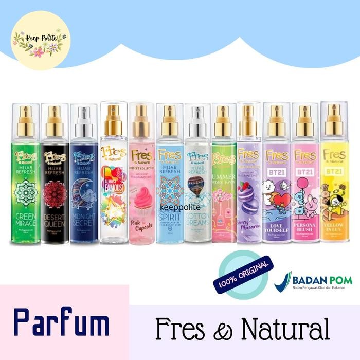 [Allthebest] Parfum FRES & NATURAL Series / Parfum Fresh and Natural Hijab Refresh / Dessert