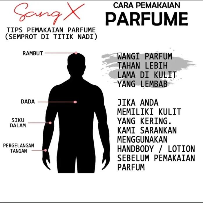 [Allthebest] parfum sang x original asli premium