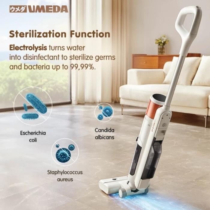 Umeda U Stick Stik Duo Smart Cordless Vacuum Cleaner Mop Wet Dry Umeda
