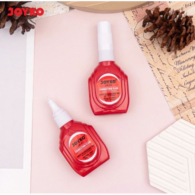 

Tip Ex Joyko - Correction Fluid Cairan Koreksi Penghapus Cair Joyko