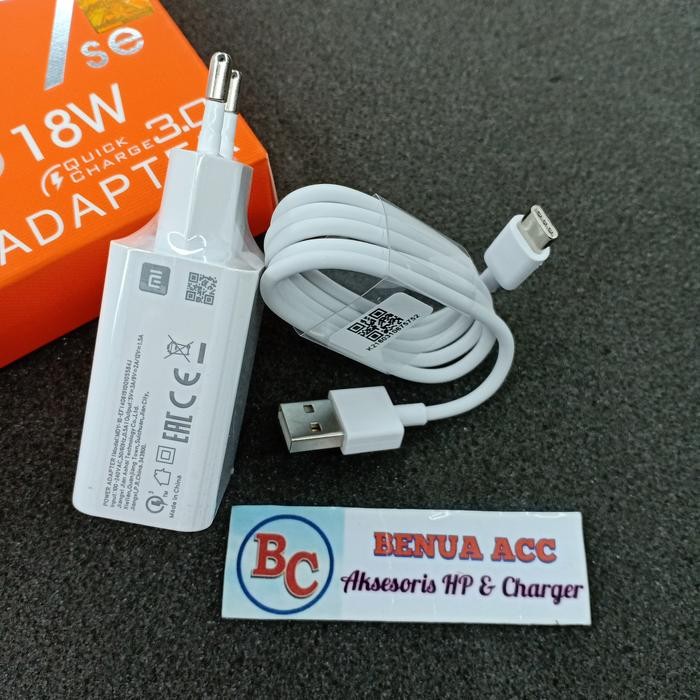 Charger Xiaomi Redmi 9T Original Fast Charging 18W Type-C Kode 1363
