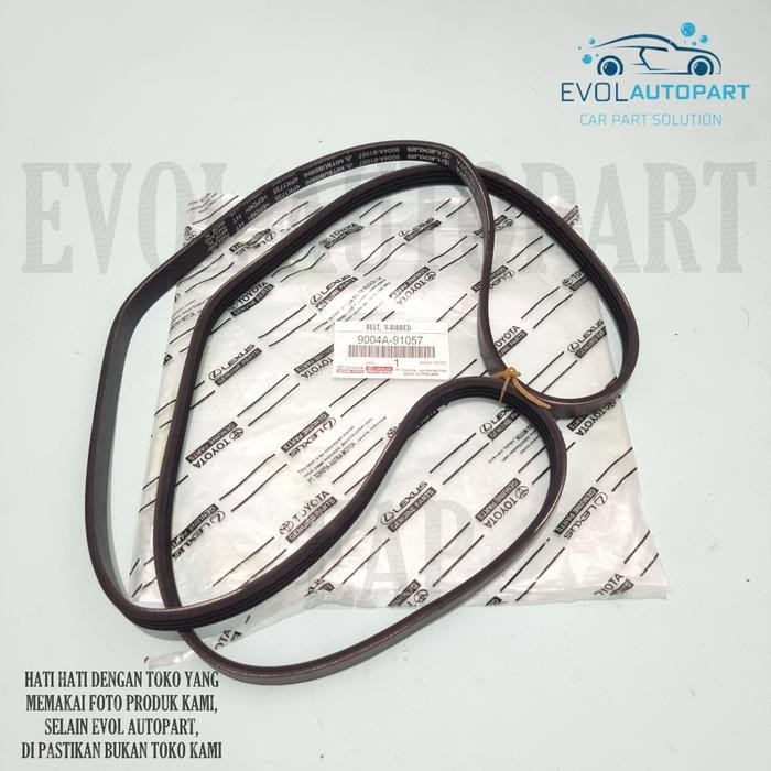 READY STOCK FAN BELT V-BELT TALI KIPAS ALL NEW AVANZA XENIA 1.3CC 2012 2013 2014 2015 ORIGINAL 4PK