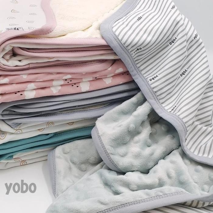 Baby U Baby Blanket Selimut Kaos Bayi Yobo Minky