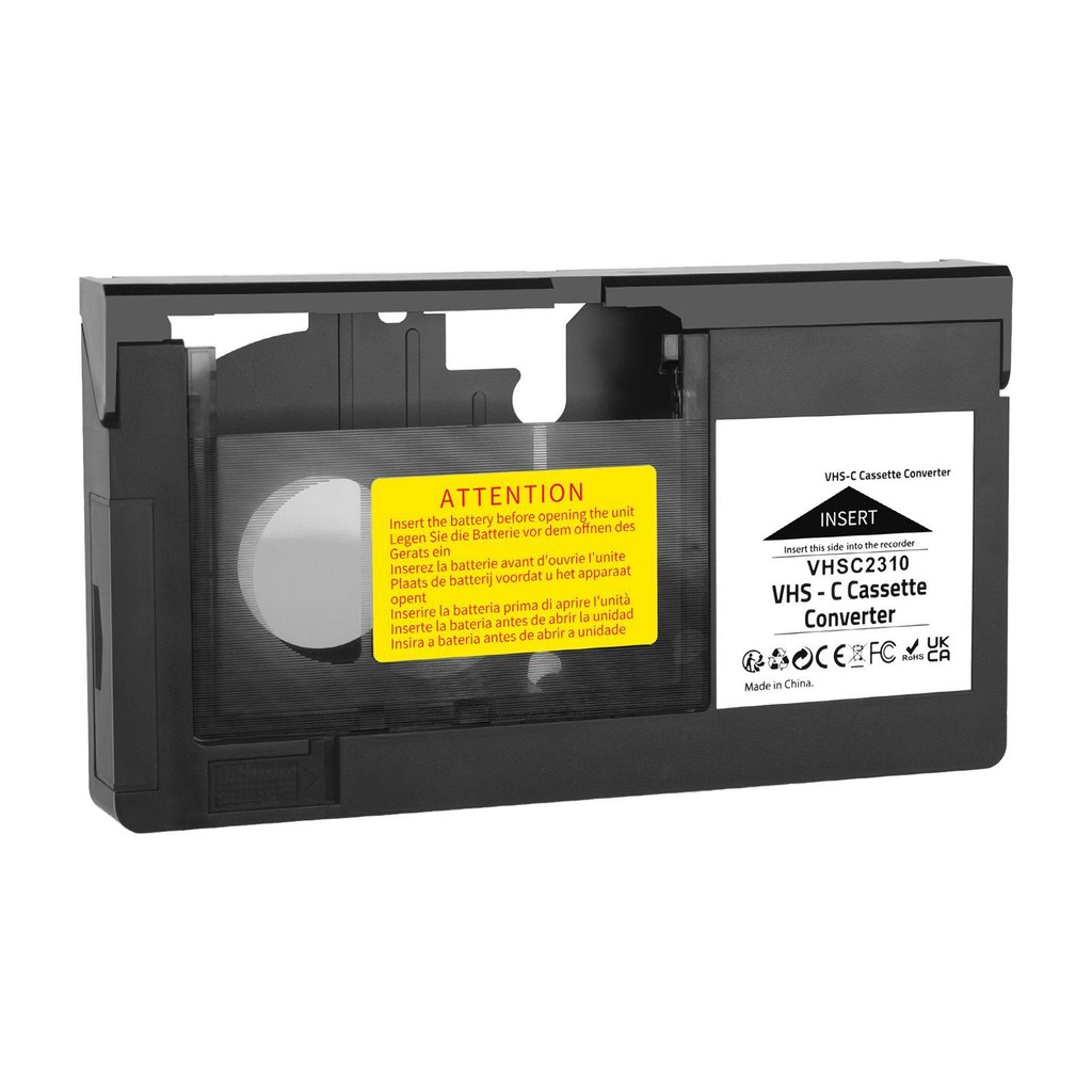 Vhs-C Cassette Adapter Adaptor Professional Video Cassette Player Device Vhs Tapes For Camcorders