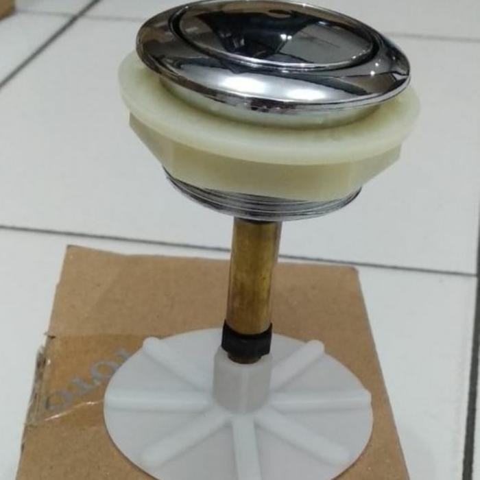 TOMBOL CLOSET BUTTON TOTO TH425-2SV15 /TOMBOL SINGLE FLUSH KLOSET TOTO