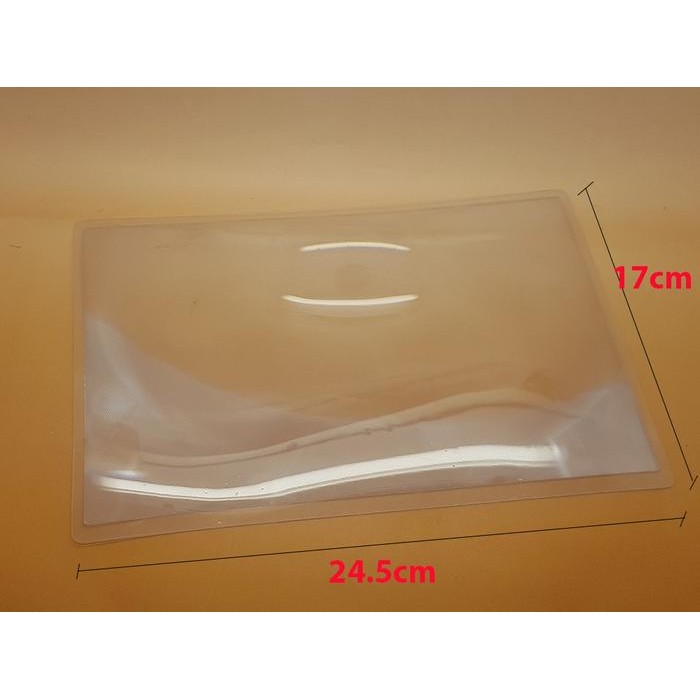 

24.5x17cm kaca pembesar / magnifier / magnifying card / Fresnel Lens