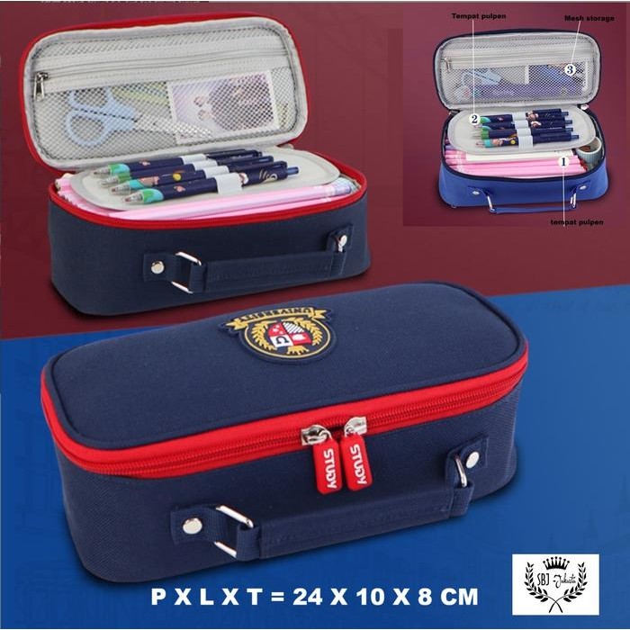 

Tempat pensil Kotak pensil model smiggle Lookalike Yome Premium