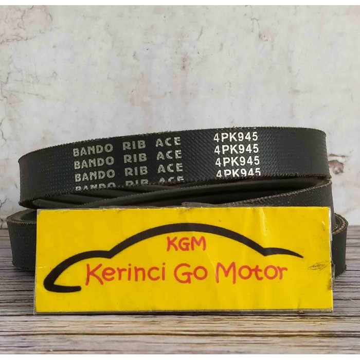TERMURAH BANDO VAN BELT 4PK 945 RIB BELT TALI KIPAS 4PK-945 FAN BELT ALUR
