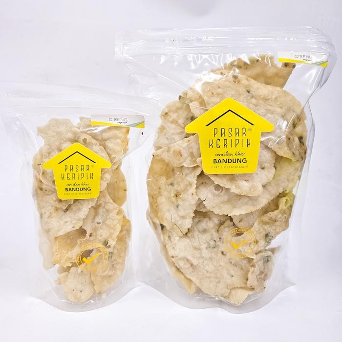 

Ready Keripik Cireng Original Tidak Pedas Size Besar 250G