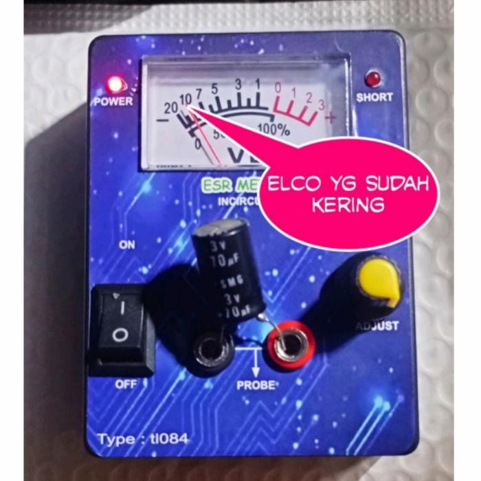 ESR METER ANALOG IC TL084C