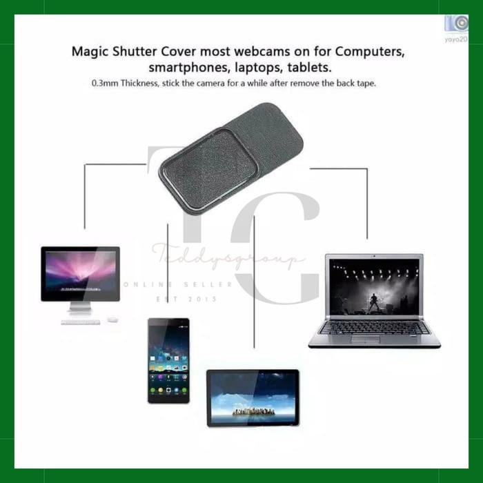 Webcam Cover Anti Privacy Anti Hack Camera Lens Cover Penutup Webcam