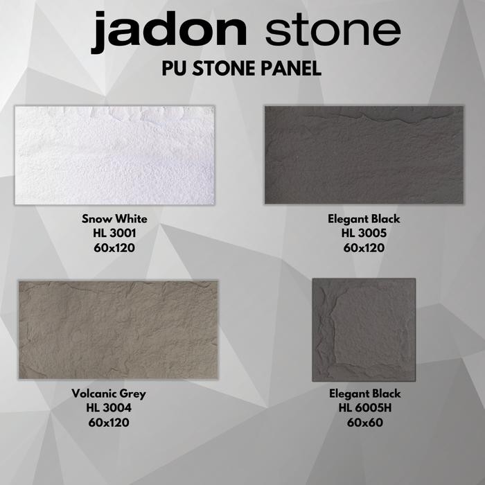 PU Stone Rock Panel Jadon Stone Rock Wall Panel PU Stone