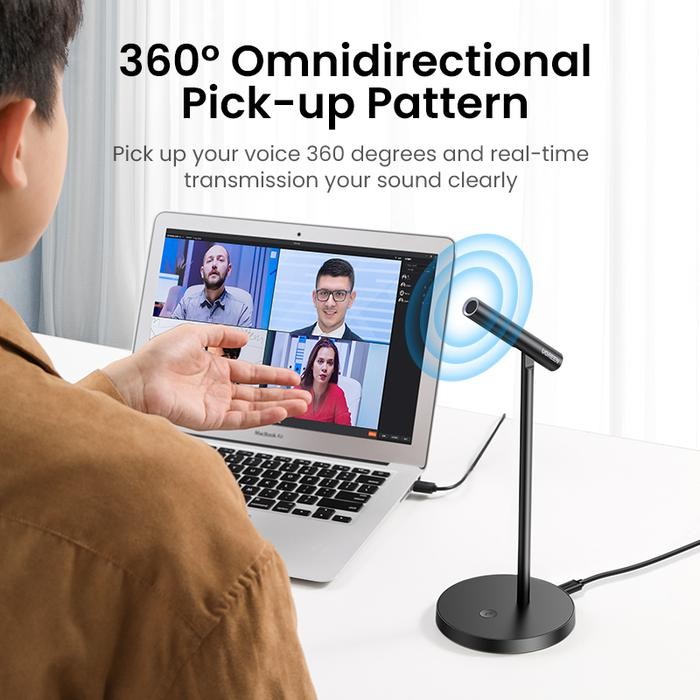 Ugreen Mic Usb Microphone Pc Laptop Zoom Streaming Gaming Condenser