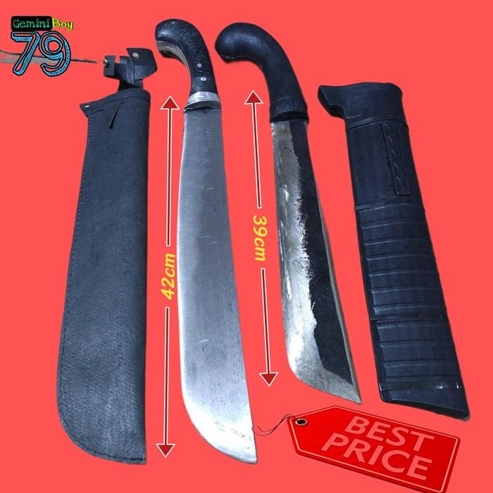 golok alat berkebun bertani pertanian untuk tebang pohon