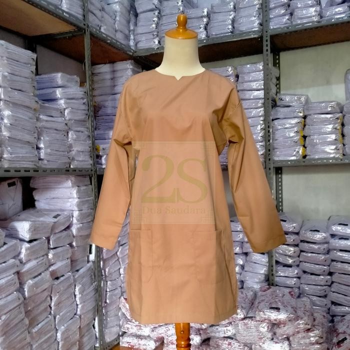 Seragam Sekolah Baju PRAMUKA Muslim/Kurung/Tunik SMP SMA Panjang