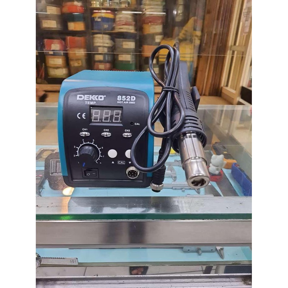 Dekko 852D Blower Uap - Hot Air Smd Blower Digital Dekko 852 D Solder Timah Pasta