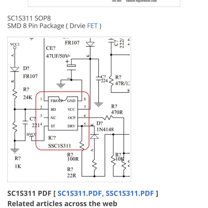 ```````] SC1S311 1S311 Original