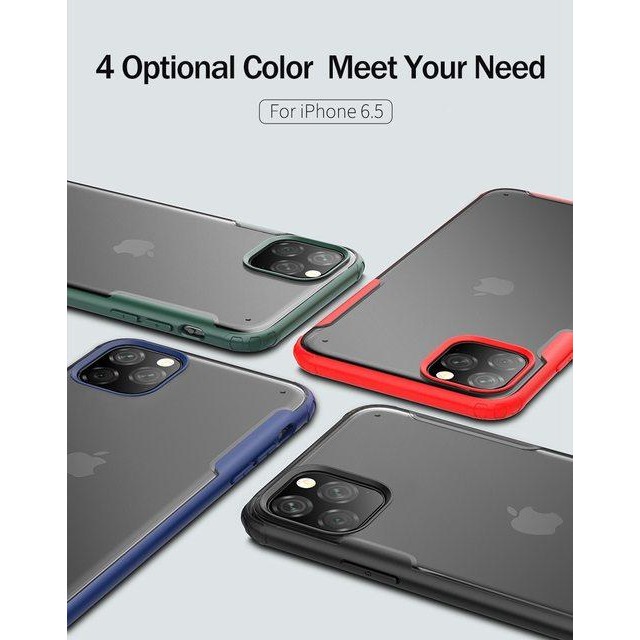 IPHONE 12 / PRO / MINI / PRO MAX SOFT CASE FROSTED TRITONE SERIES