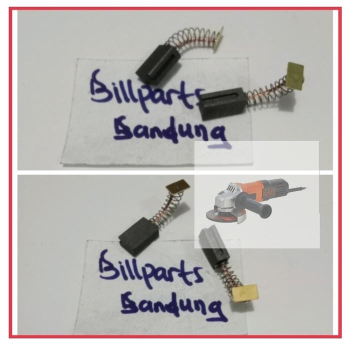 monggo] carbon brush G650 Black Decker G 650 spul arang kul gerinda tangan slepan BlackDecker