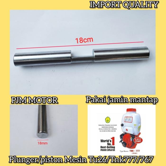 ] TU26 Plunger Piston As Mesin Semprot Pompa Hama Tu26 tnk777 767
