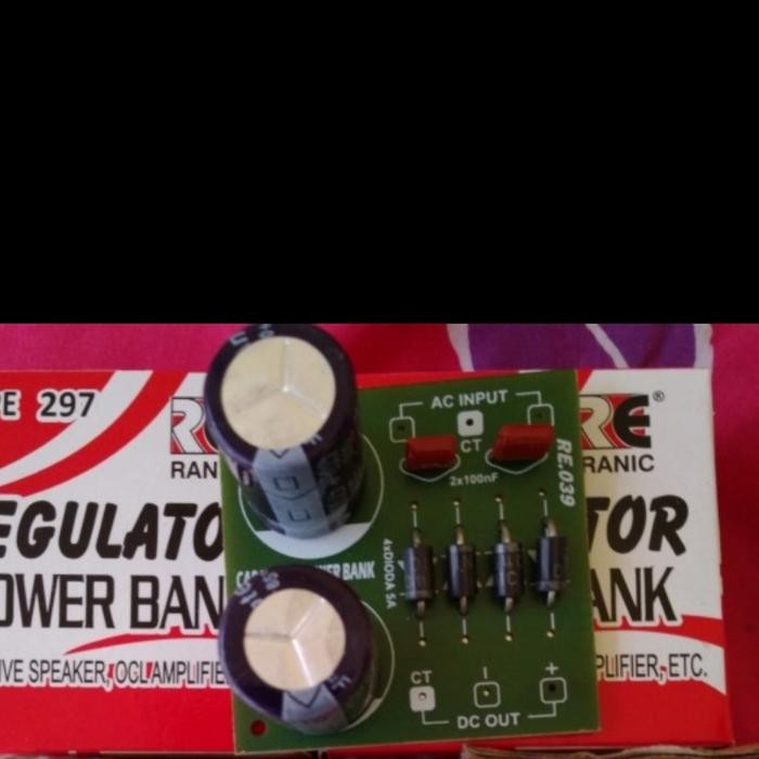 Kit Regulator Power Bank Powerbank Kit Psu Power Supply