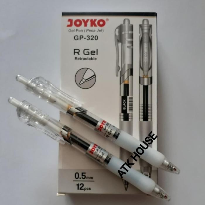 

FLASH SALE PEN GEL JOYKO GP320 CETEK/BALPOIN BOLPEN PENA PULPEN GEL JOYKO GP-320 HITAM TINTA