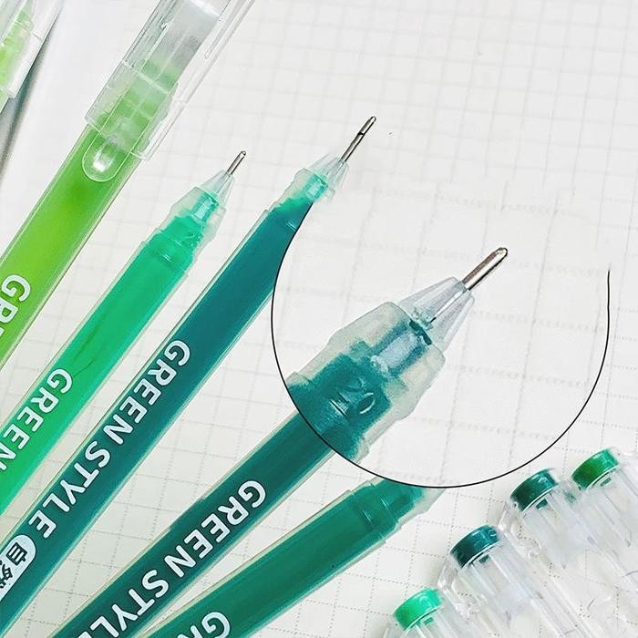 FLASH SALE WINZIGE 9 COLORS GEL PEN SET DRAWING PULPEN WARNA WARNI LUCU AESTHETIC MORANDI PASTEL