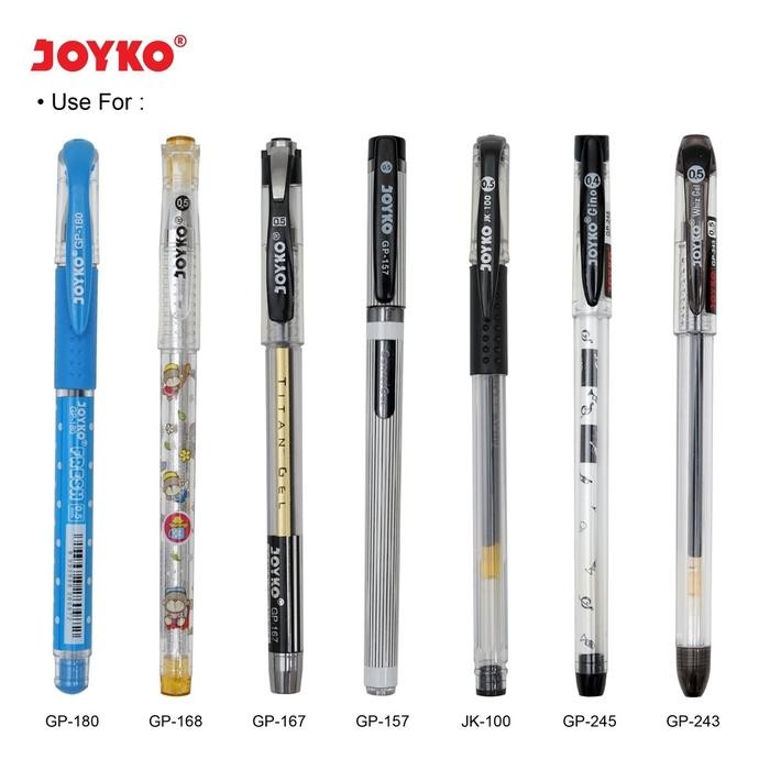 

FLASH SALE [24 REFILL] GEL PEN REFILL JOYKO [NEEDLE TIP] - GPR 263 - HITAM