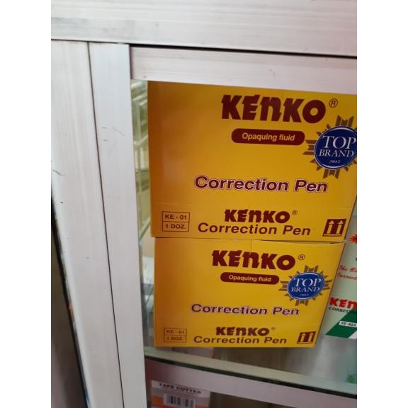 

FLASH SALE TIPE X KENKO KE01/CORRECTION PEN/TIPE-EX CAIR/TIP EX KENKO MERAH/TIPEX STATIONERY TIPEX