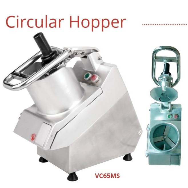 Getra VC-65MS Circular Hopper - Fruit & Vegetable Cutter - Mesin Pemotong Buah & Sayuran VC65MS