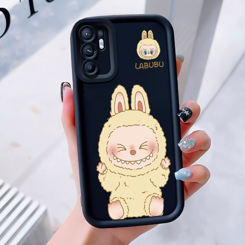 Casing Hp untuk OPPO Reno 6 4G Case Casing HP Softcase ponsel silikon tahan Kasing Raksasa kecil yan