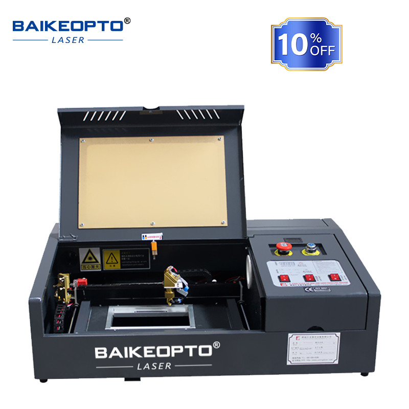 40W/50W Mini Portable CO2 Laser Engraving Cutting Machine Desktop CO2 laser Engraver Cutter for Wood