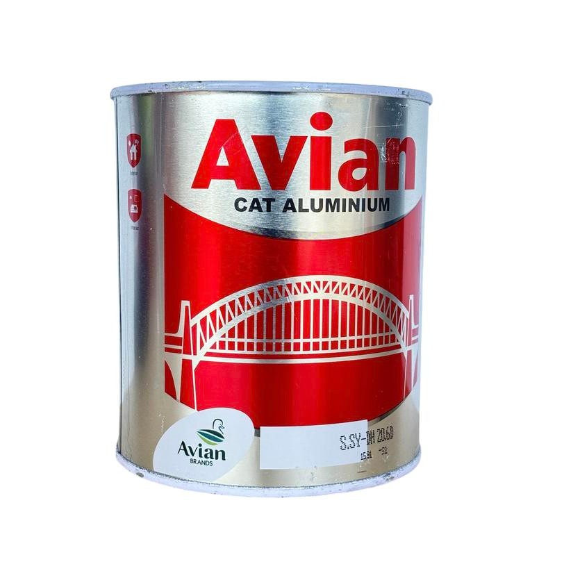 Cat Besi Avian Aluminium - Silver 0.75 Liter
