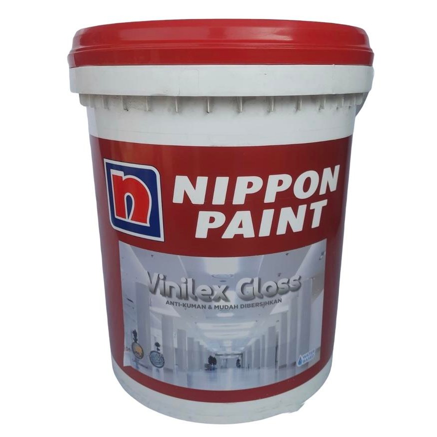 Cat Tembok Kilap Anti Kuman Nippon Vinilex Gloss 15 Liter